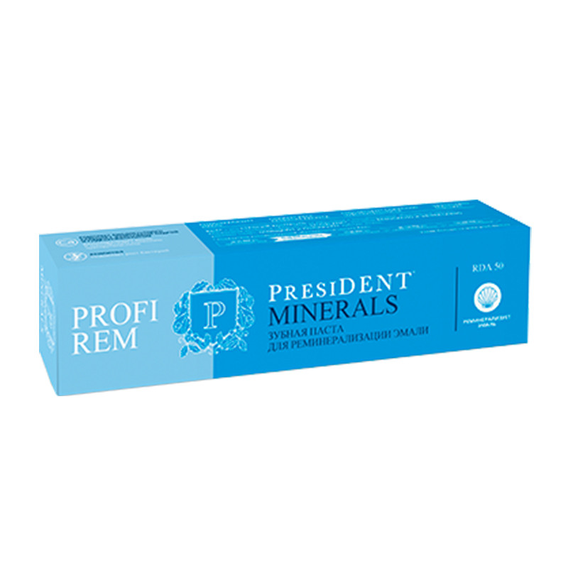 Зубная паста PRESIDENT PROFI REM Minerals